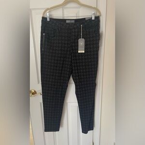 Wit & Wisdom Charcoal Trousers- NWT women's size 12, ankle length